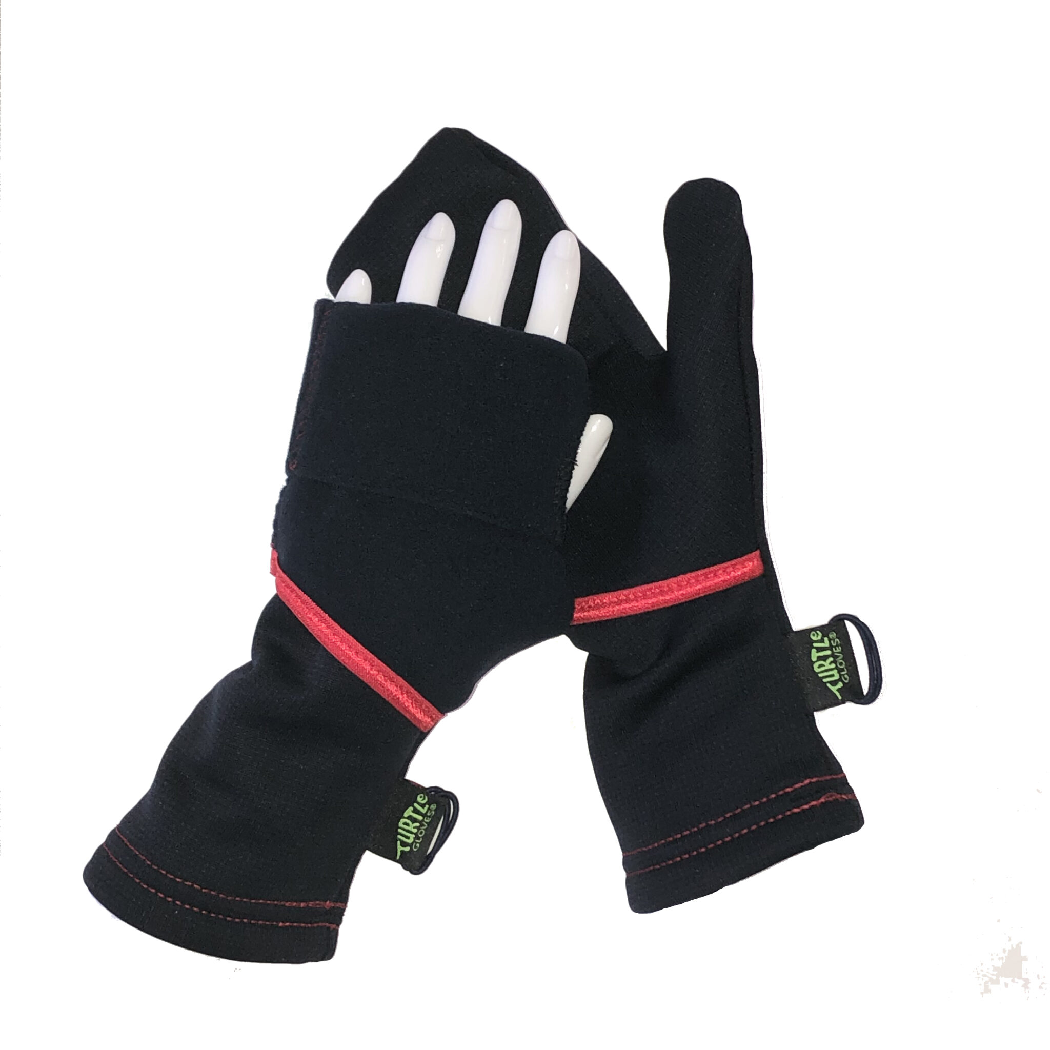 Running Mittens Trail TURTLE GLOVES Convertible Midweight Winter