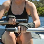Turtle Gloves Water Repel Black Rowing