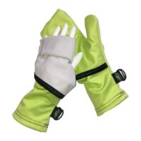 Turtle Gloves Aqua-Flip Mittens Weather Protect Lime